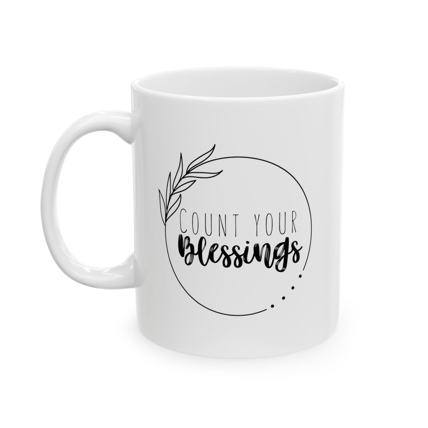Count Your Blessings Gratitude Mug