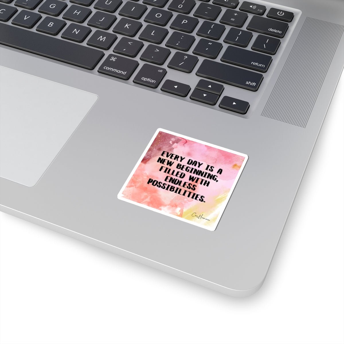 Every Day is a New Beginning, Filled with Endless Possibilities Sticker - Coco Harmonoco