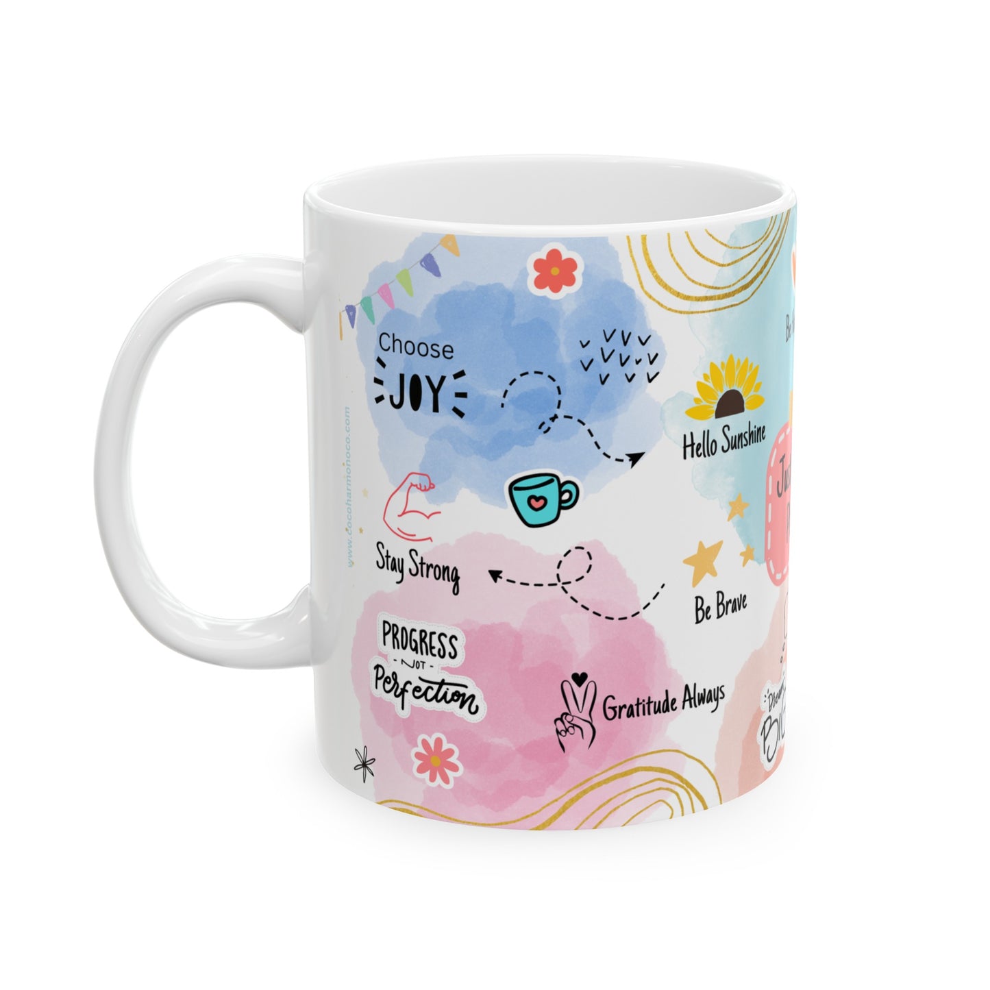 Just Sippin on Positivity Mug