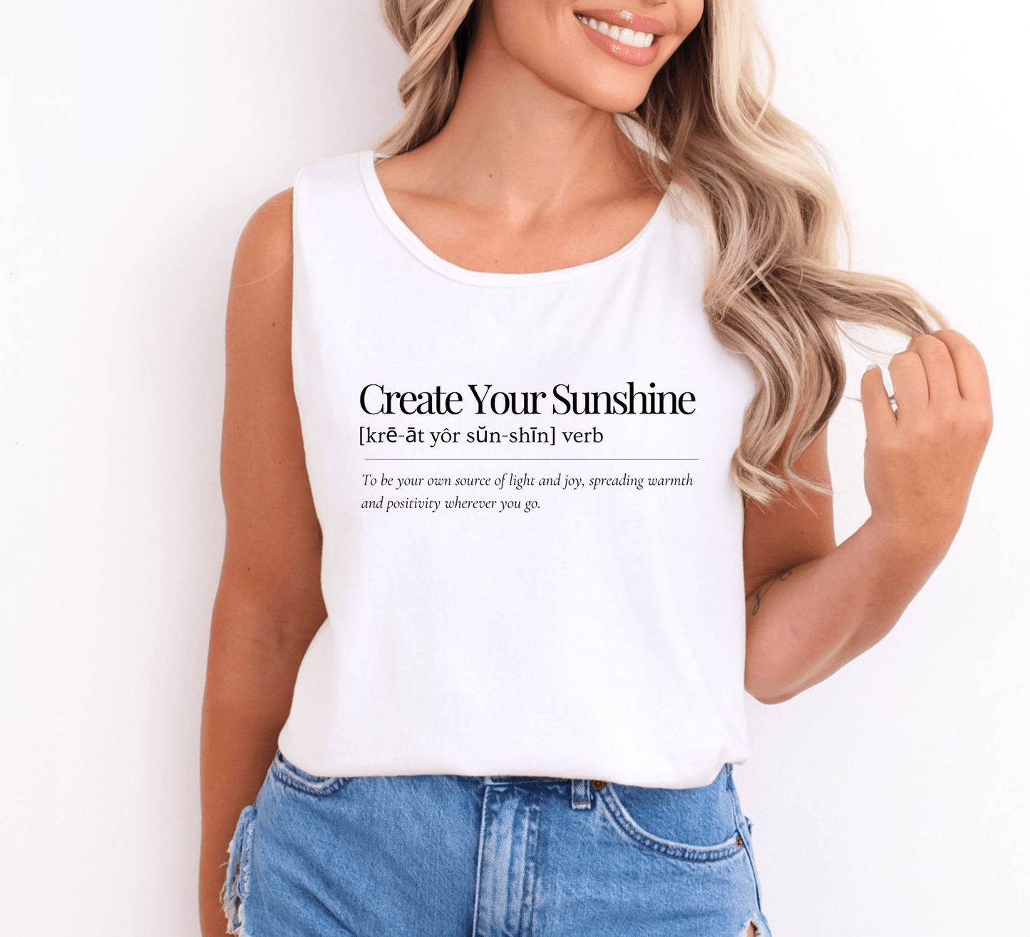 Create Your Sunshine Tank - Coco Harmonoco