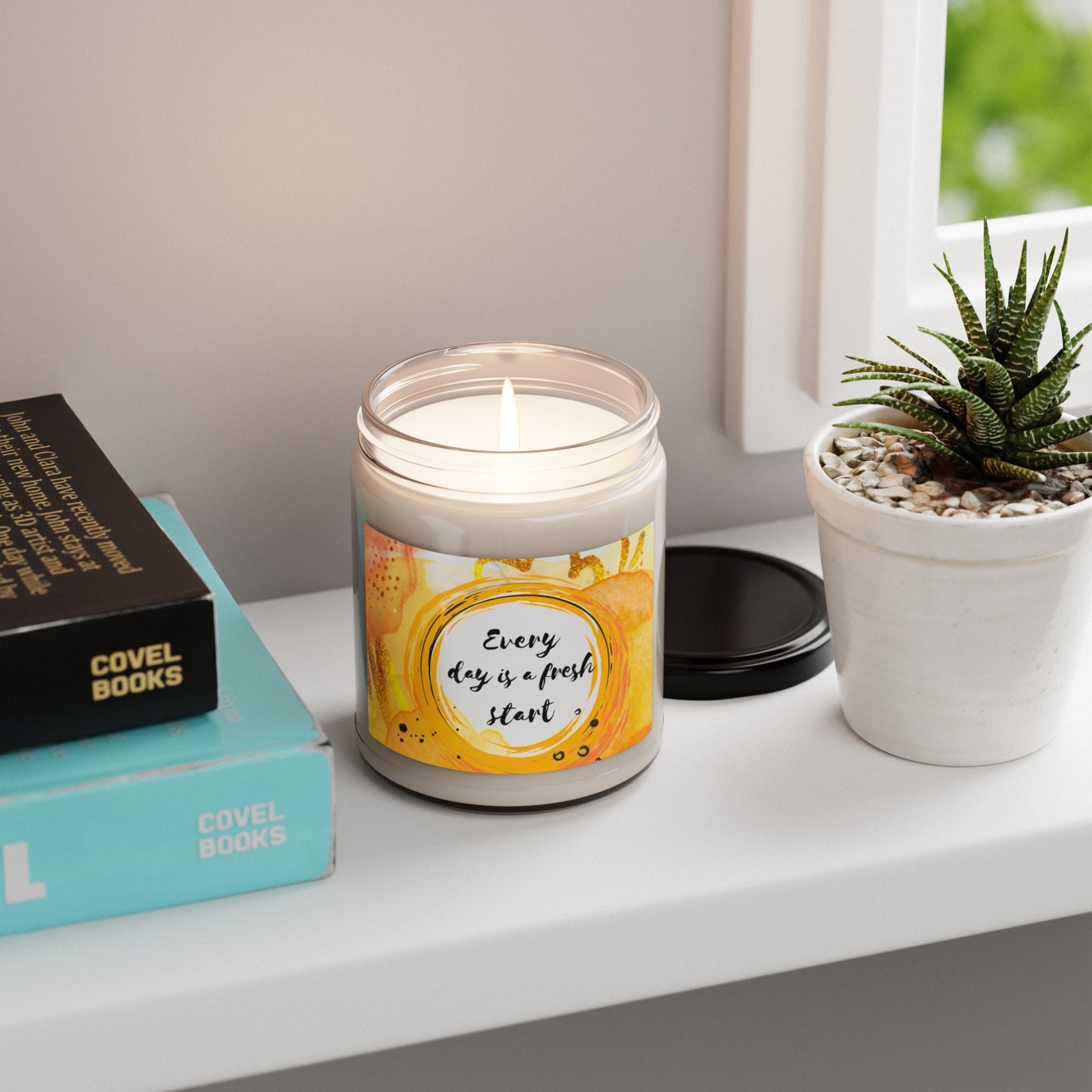 Every Day is a Fresh Start - Scented Soy Candle (9 oz) - Coco Harmonoco