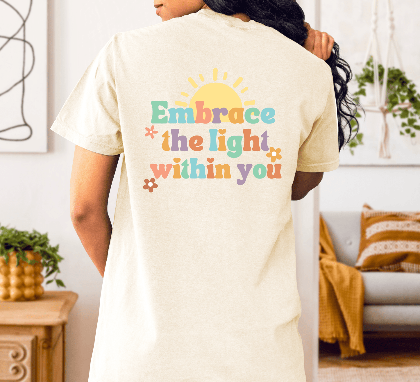 Embrace the Light Within You T-Shirt - Coco Harmonoco