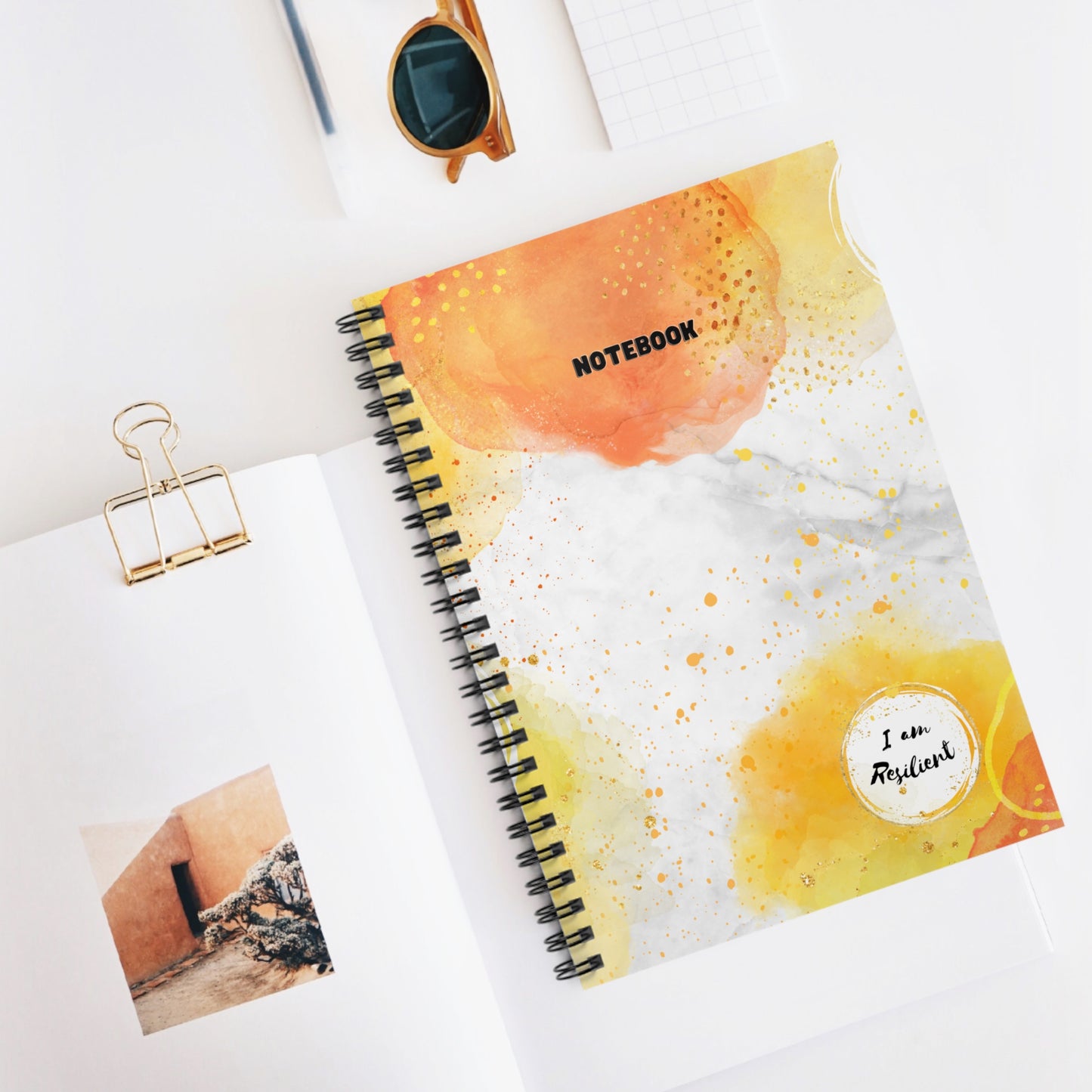 I am Resilient Notebook - Coco Harmonoco
