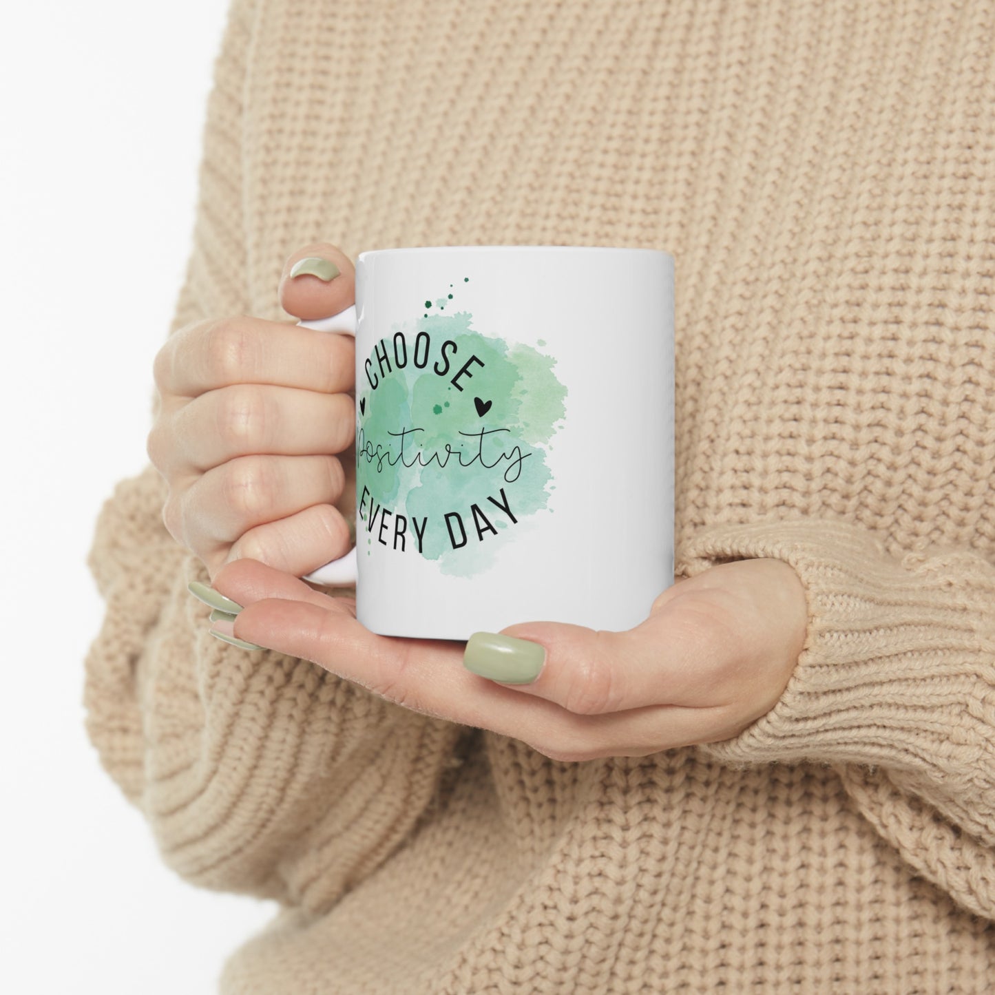 Choose Positivity Every Day Mug - Coco Harmonoco