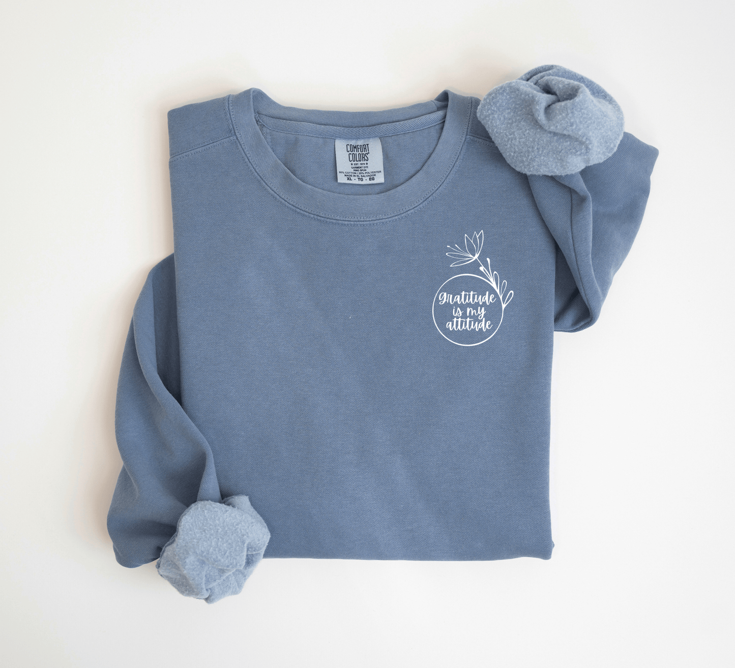 Gratitude is My Attitude Sweatshirt - Coco Harmonoco