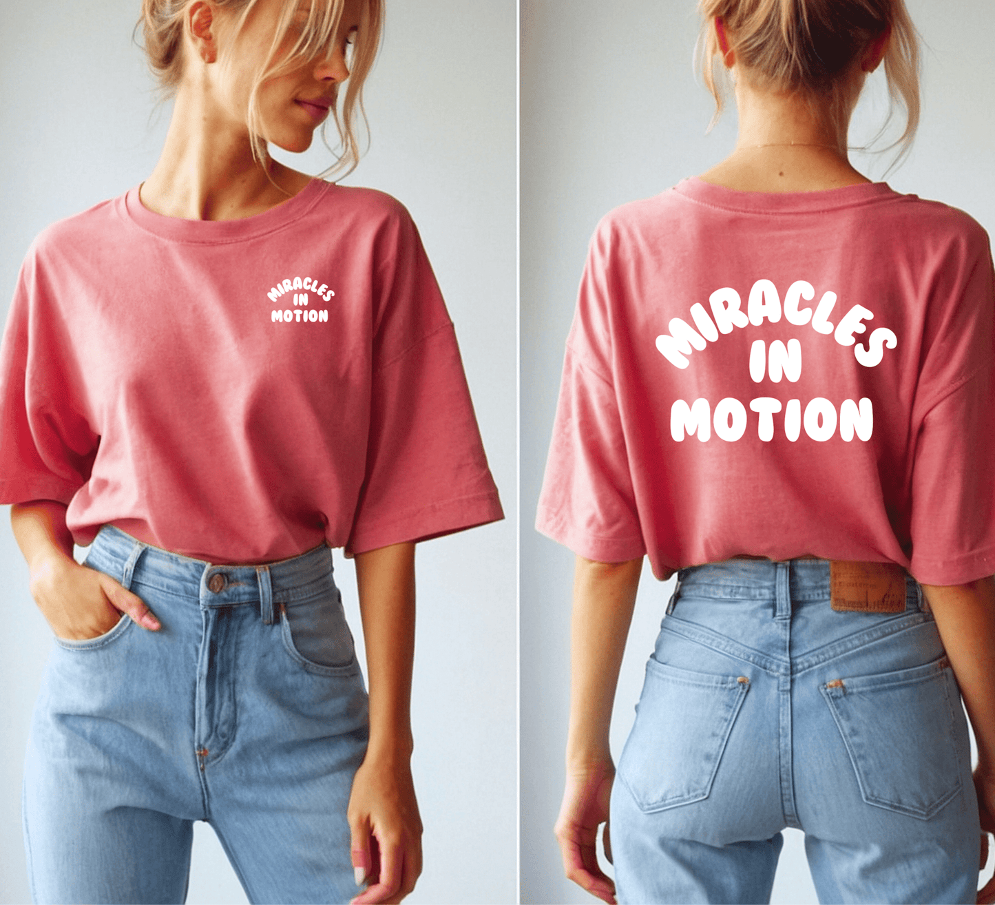 Miracles in Motion T-Shirt - Coco Harmonoco
