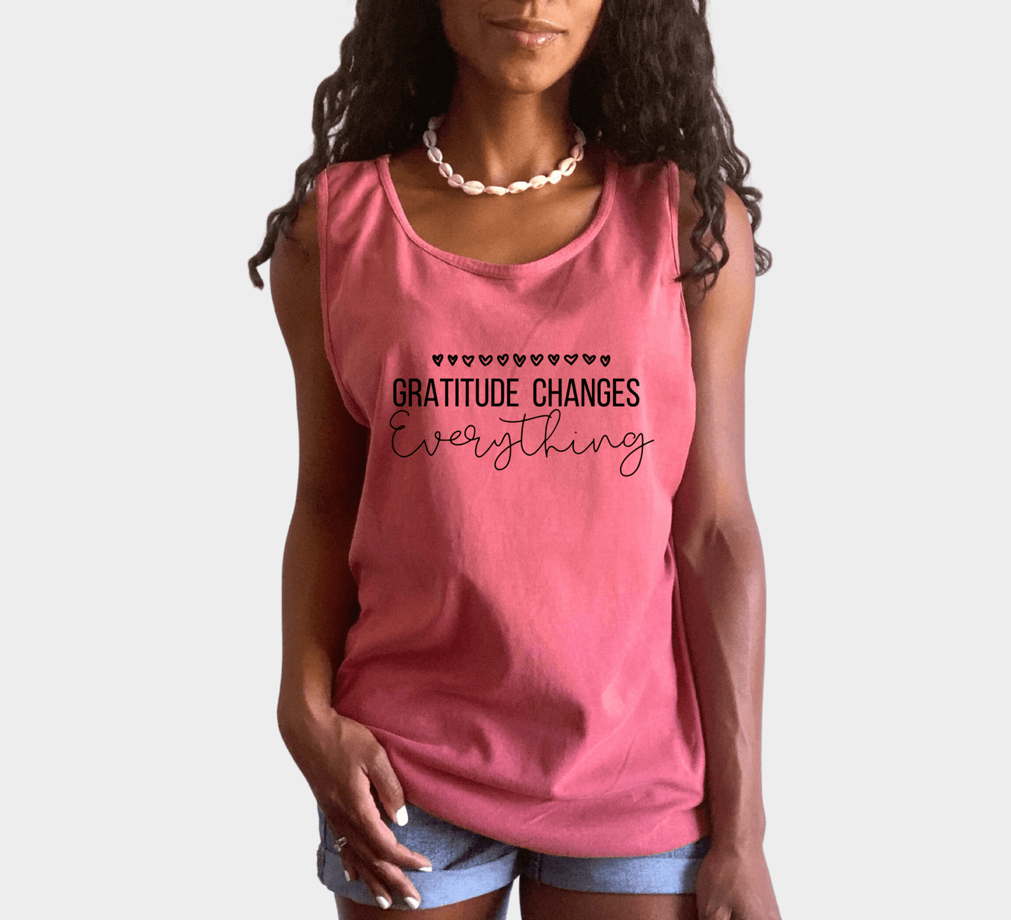 Gratitude Changes Everything Tank - Coco Harmonoco