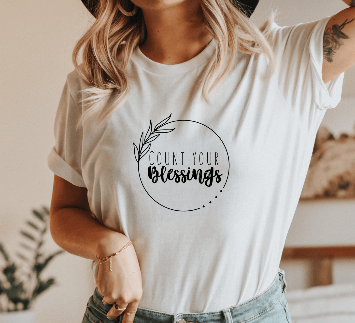 Count Your Blessings T-Shirt - Coco Harmonoco