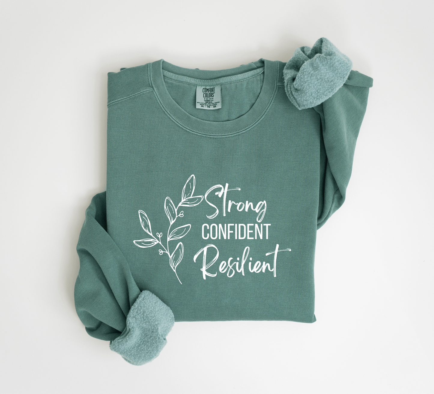 Strong Confident Resilient Sweatshirt - Coco Harmonoco
