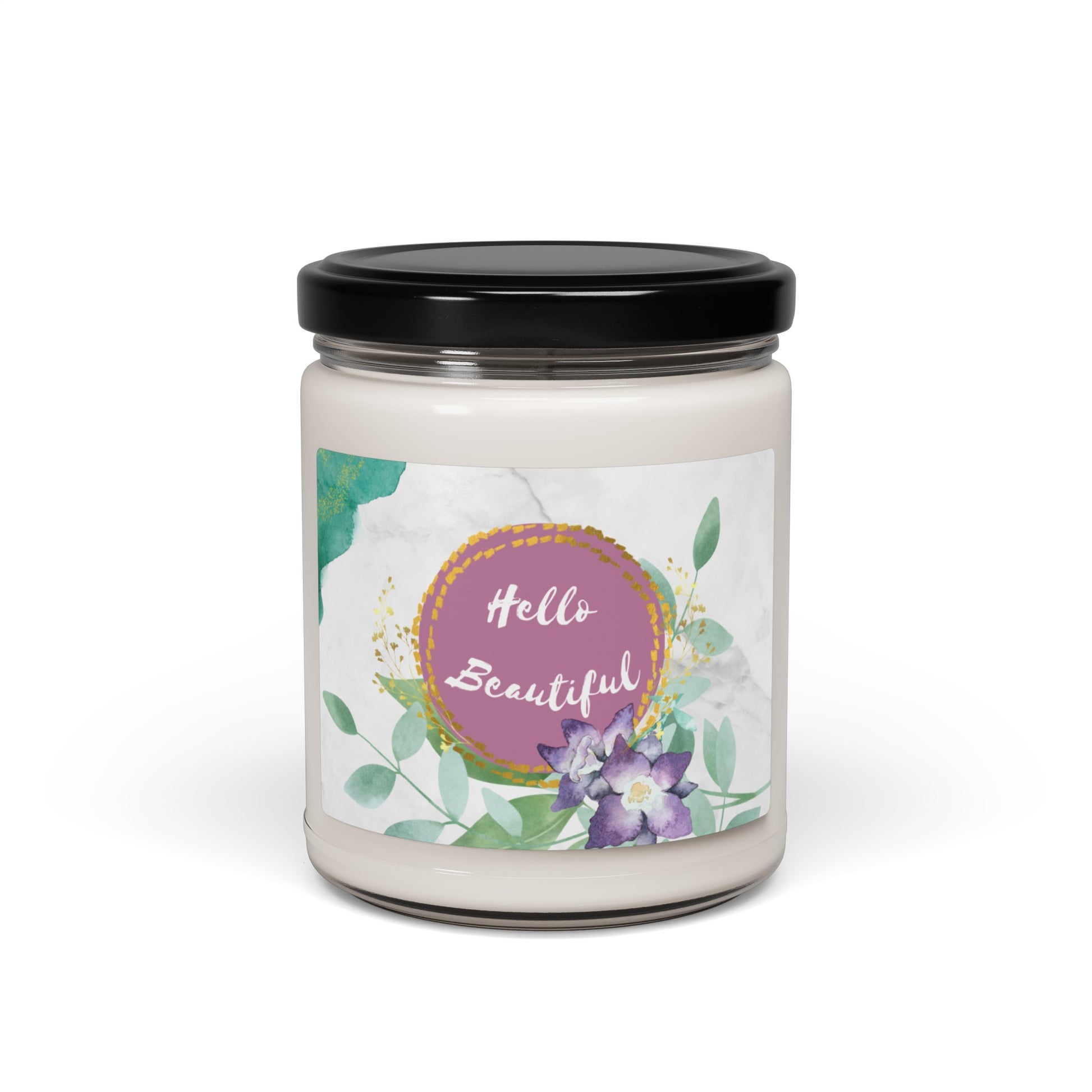 Hello Beautiful - Scented Soy Candle (9 oz) - Coco Harmonoco