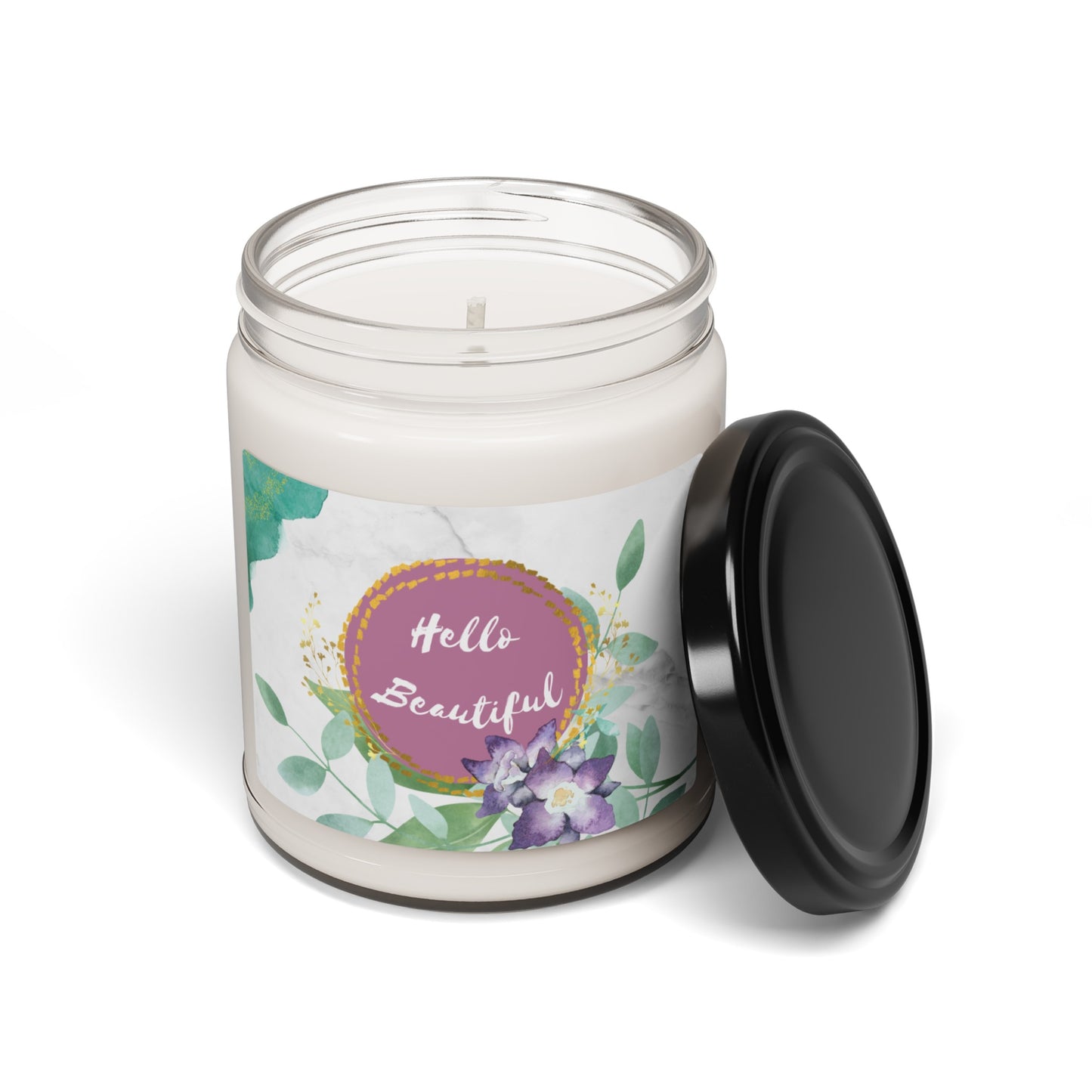 Hello Beautiful - Scented Soy Candle (9 oz) - Coco Harmonoco
