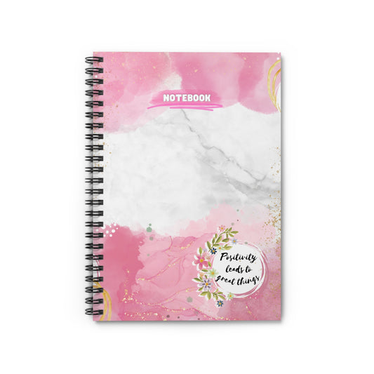 Positivity Leads to Great Things Notebook