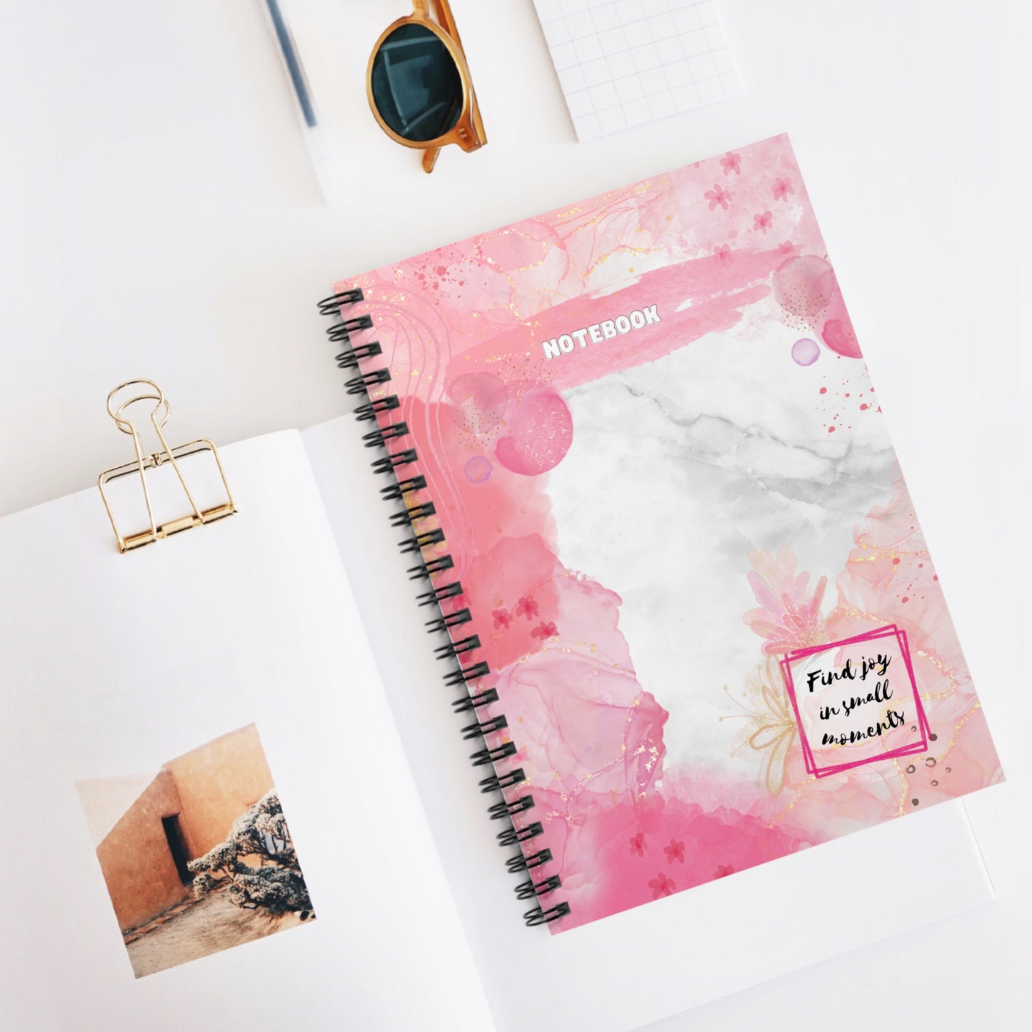 Find Joy in Small Moments Notebook