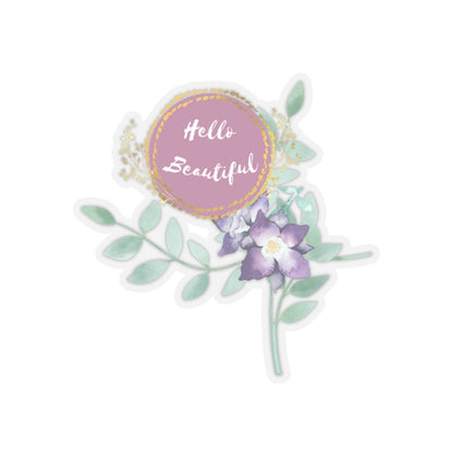 Hello Beautiful Sticker