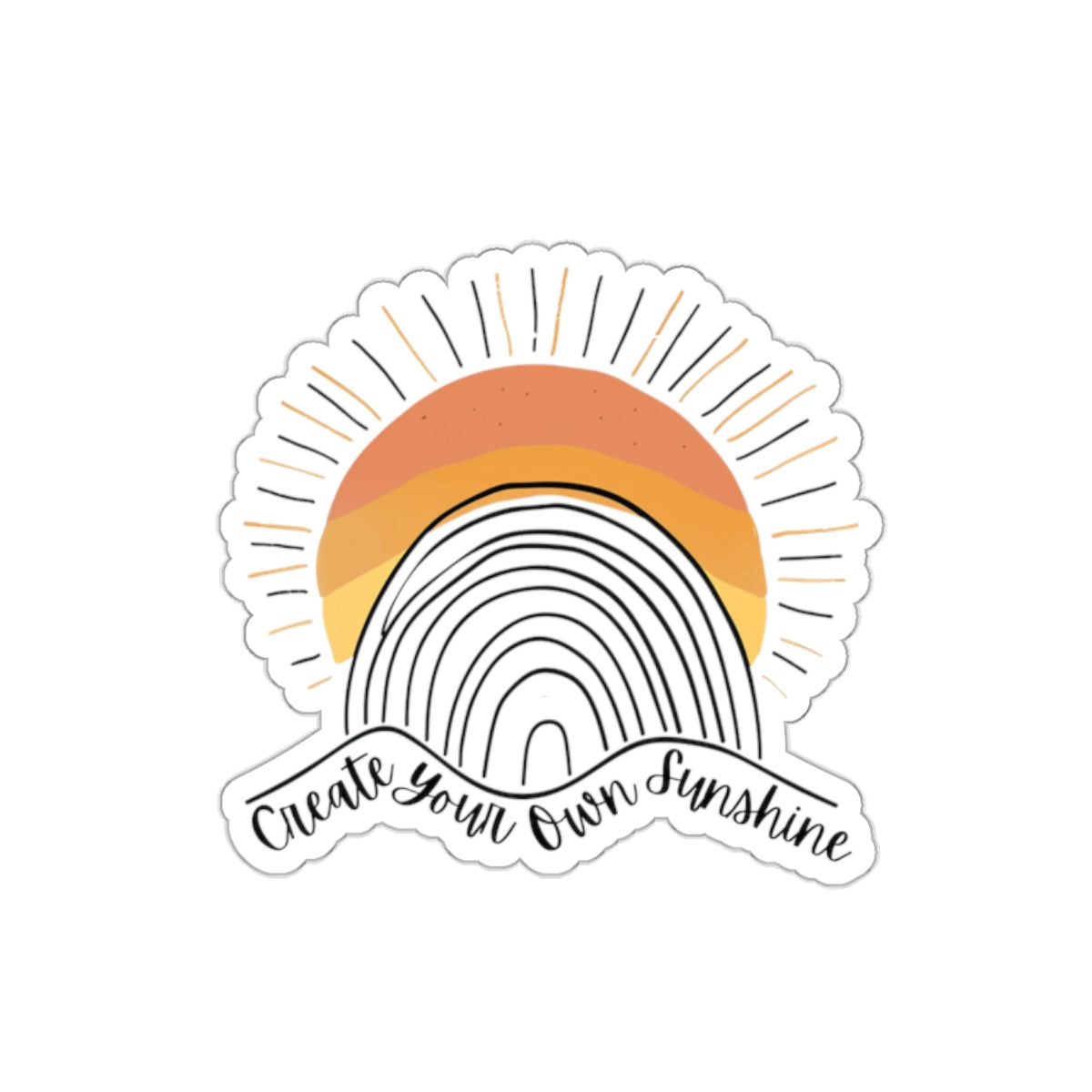 Create Your Own Sunshine Sticker