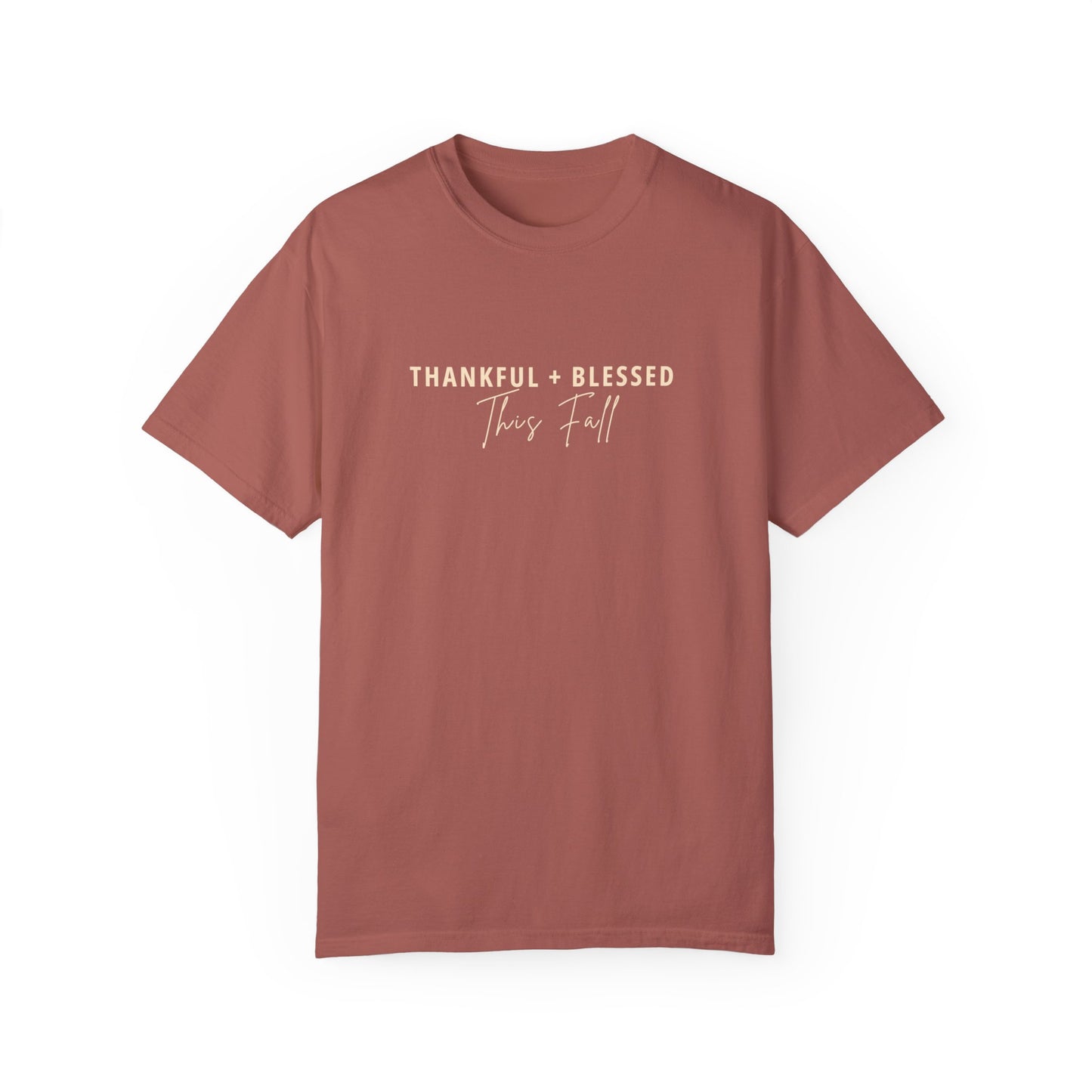 Thankful + Blessed This Fall T-Shirt