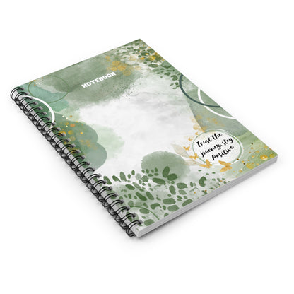 Trust the Journey, Stay Positive Notebook