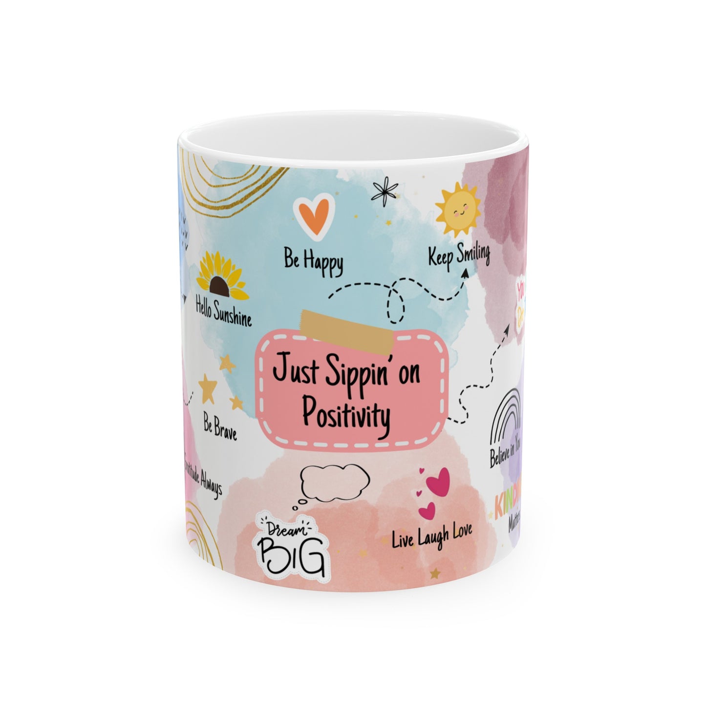 Just Sippin on Positivity Mug