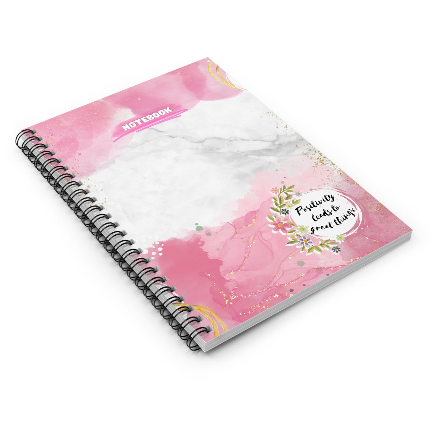 Positivity Leads to Great Things Notebook