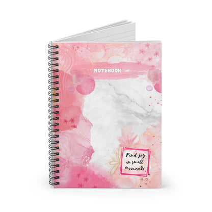 Find Joy in Small Moments Notebook