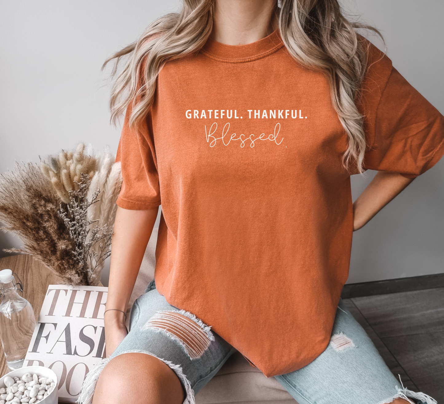 Grateful. Thankful. Blessed T-Shirt